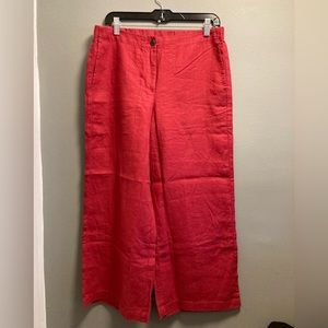 J Jill Linen pants small NWT
